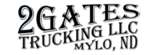 2 Gates Trucking Logo